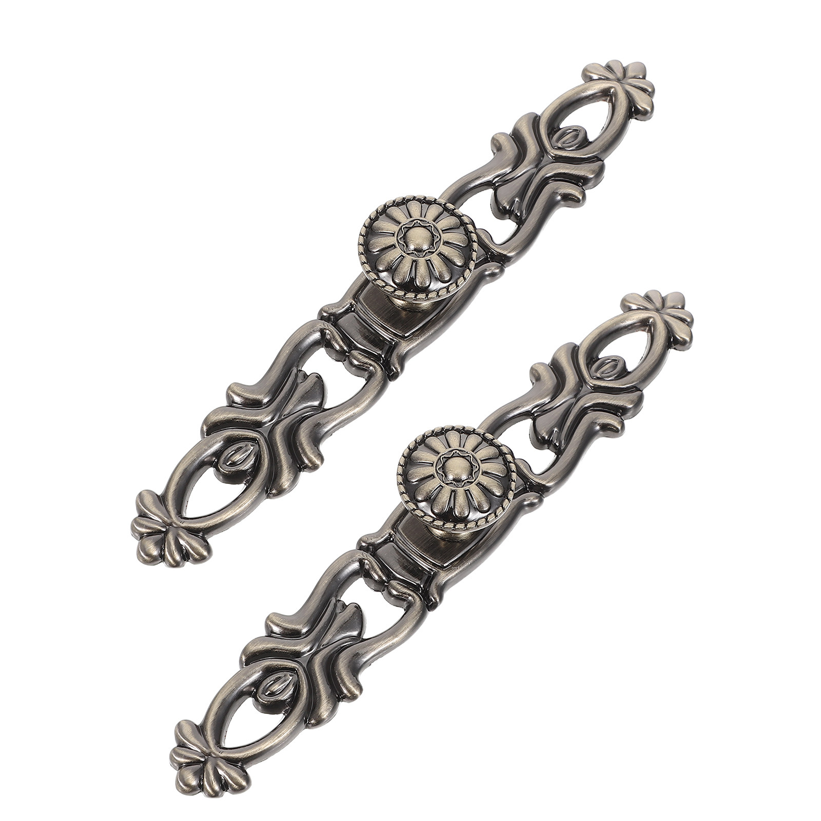 Furniture Hardware Drop Pulls - 2 Adet Bronz Renkli, Damla Şeklinde