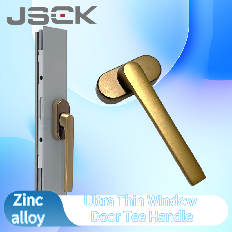 Furniture Hardware Fitting - Ultra İnce Pencere Kapı T Kolu,