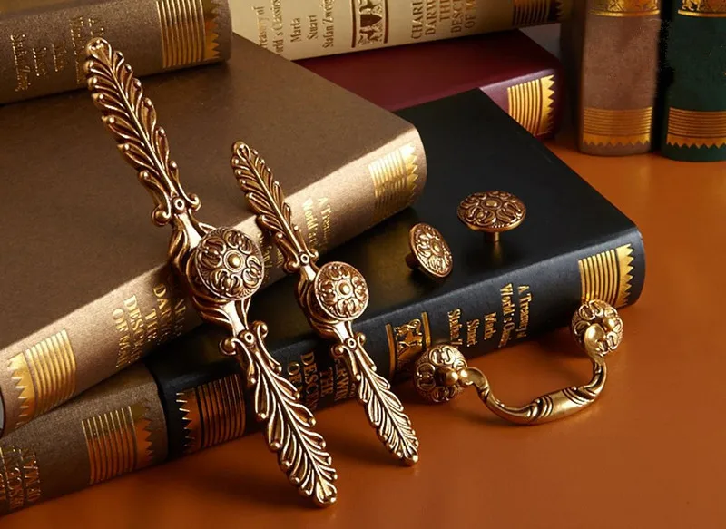 Furniture Hardware Drop Pulls - Shabby Chic Dresser Kolları Çeker Kolları