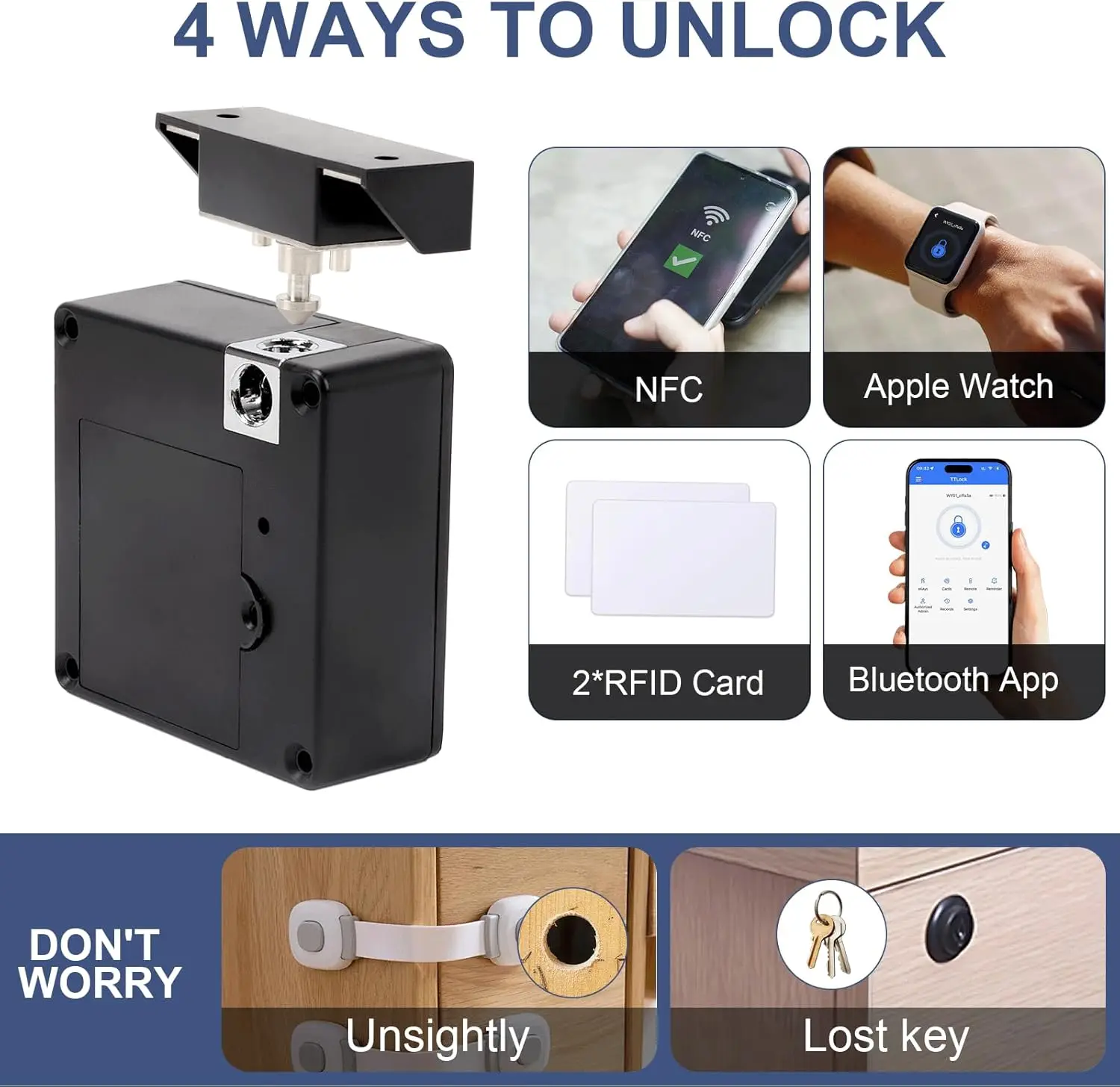 Cep telefonu NFC akıllı kilit  - Furniture Hardware Manufacturer incelemesi ve fiyatı