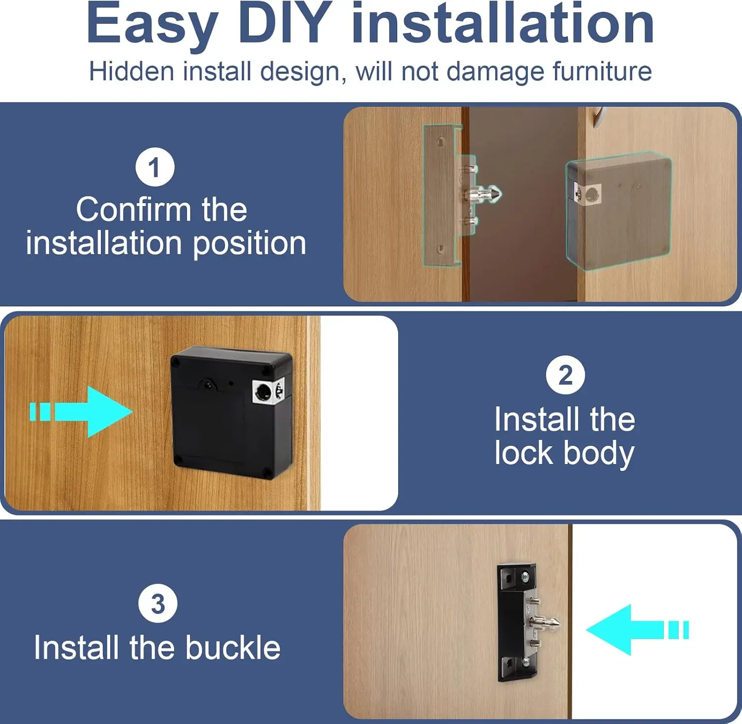 Cep telefonu NFC akıllı kilit  - Furniture Hardware Manufacturer incelemesi ve fiyatı