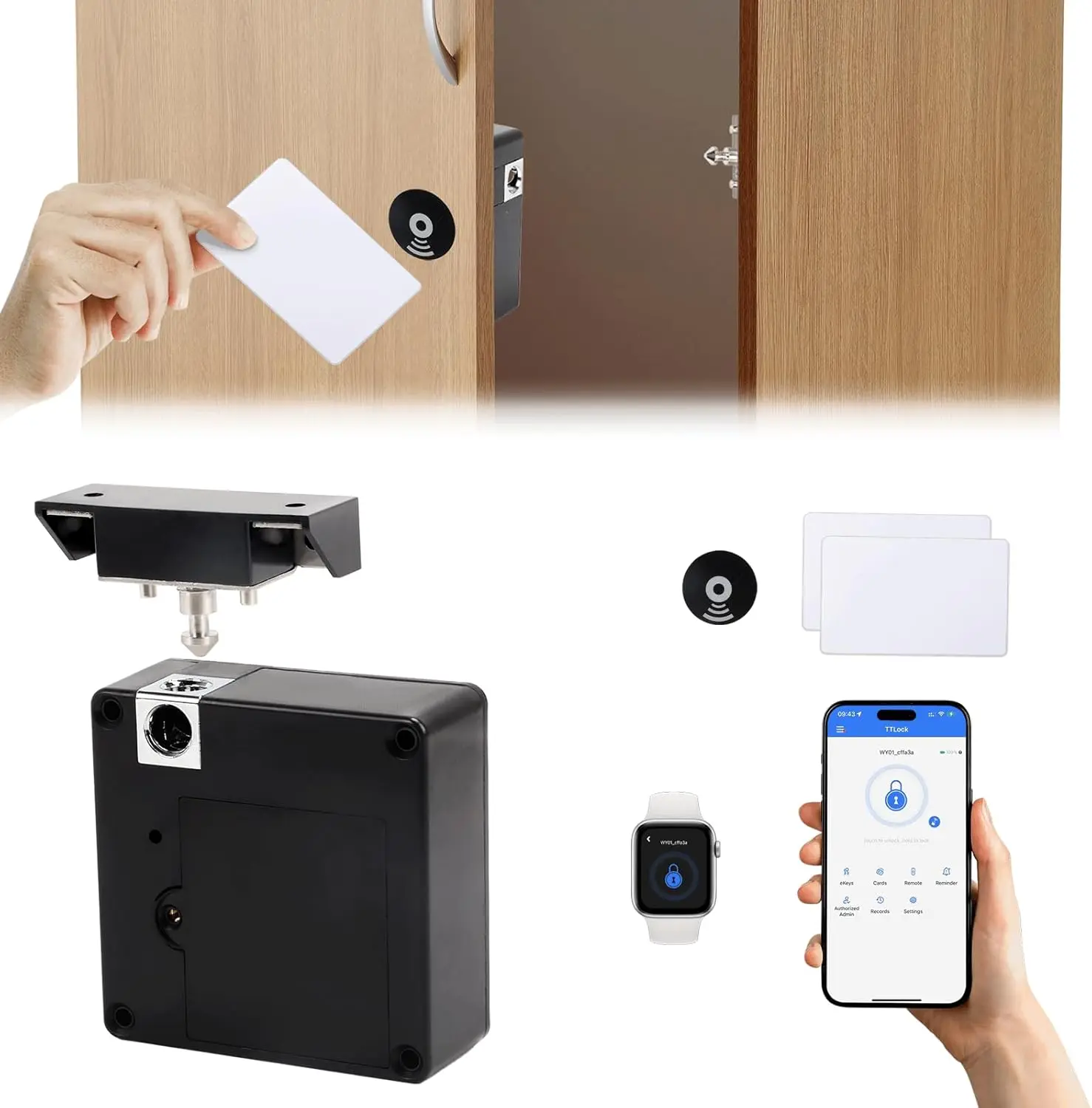 Cep telefonu NFC akıllı kilit  - Furniture Hardware Manufacturer incelemesi ve fiyatı